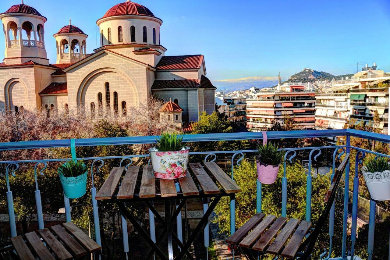 Fairytale View Of Lycabettus Apartment Athens Ngoại thất bức ảnh